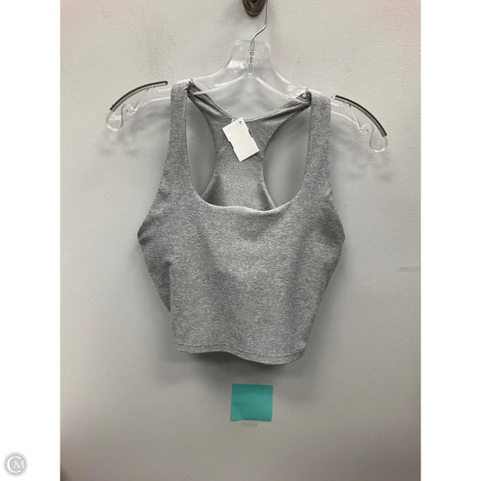 Athletic Tank Top By Old School In Grey, Size: M