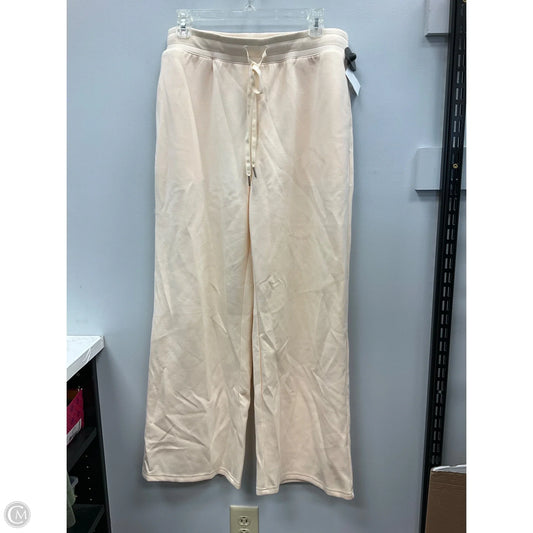 Pants Lounge By Clothes Mentor In Cream, Size: L