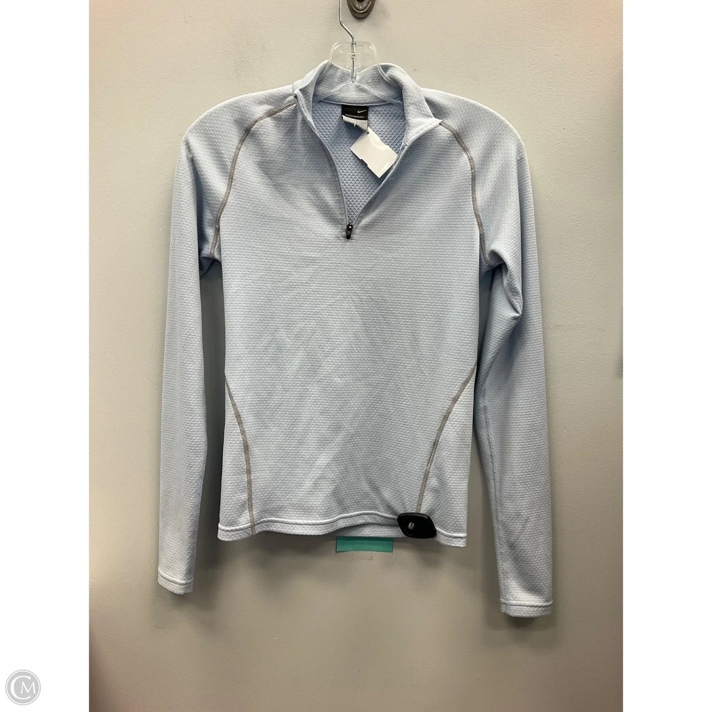 Top Long Sleeve By Nike Apparel In Blue, Size: S