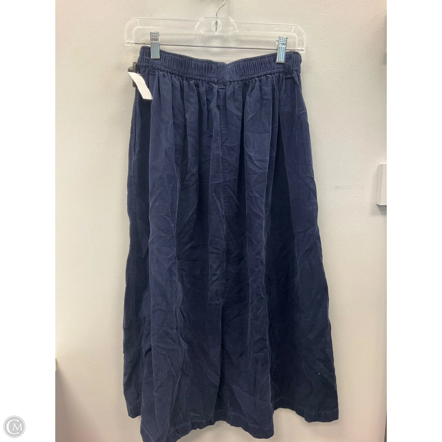 Skirt Midi By Madewell In Navy, Size: Xs
