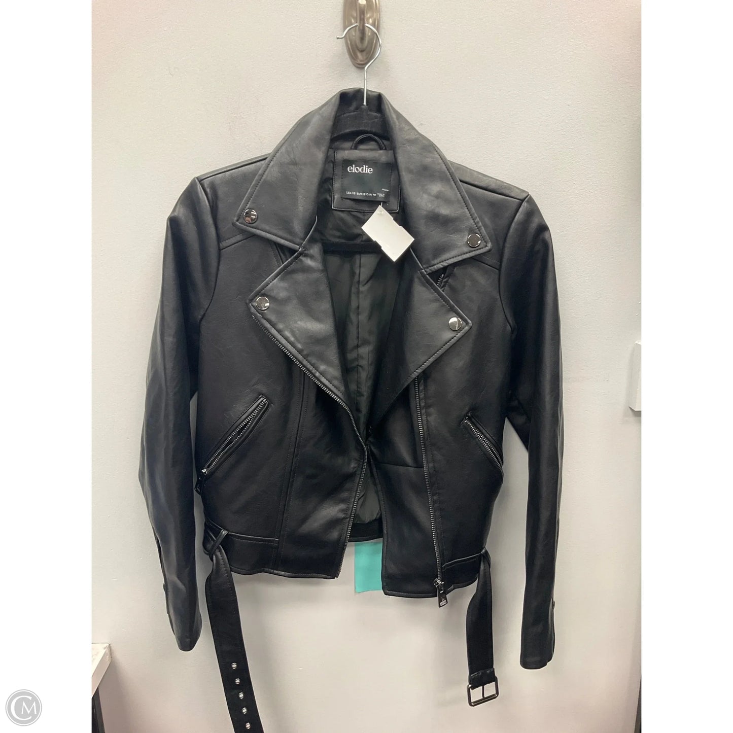 Jacket Moto By Elodie In Black, Size: Xs