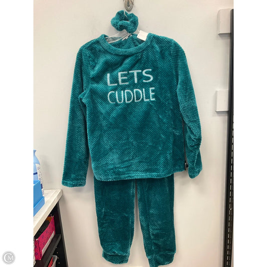 Pajamas 2pc By Clothes Mentor In Teal, Size: S