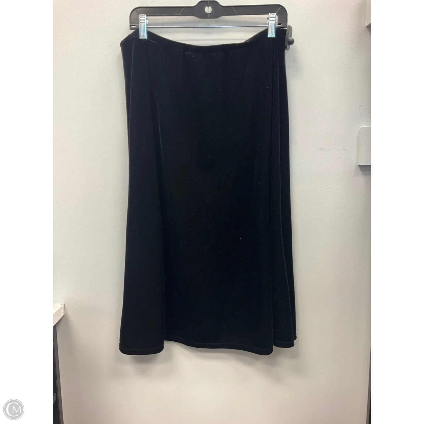 Skirt Midi By Eddie Bauer In Black, Size: L