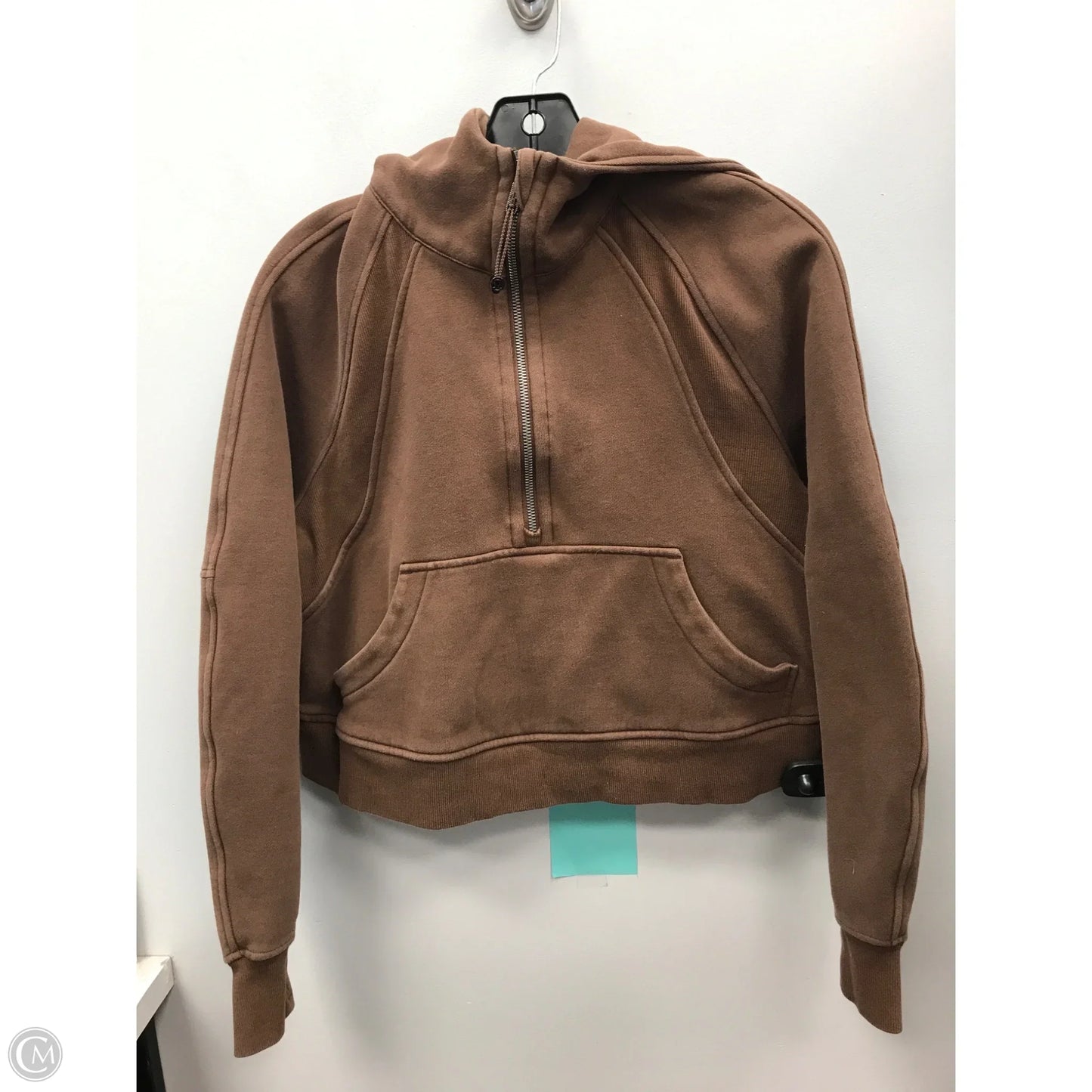 Sweatshirt Hoodie By Lululemon In Brown, Size: S