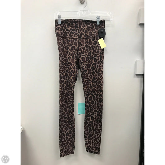 Athletic Leggings By Varley In Animal Print, Size: Xs