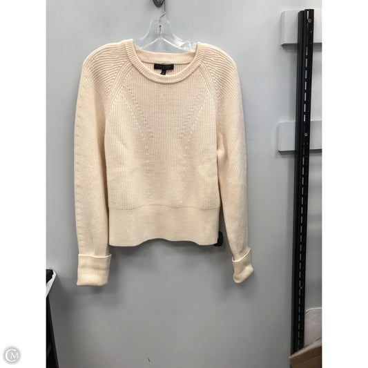 Sweater By Banana Republic In Cream, Size: M