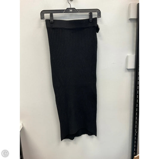 Skirt Midi By A New Day In Black, Size: Xs