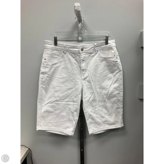 Shorts By Tribal In White Denim, Size: 12