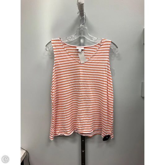 Top Sleeveless By J. Jill In Striped Pattern, Size: S