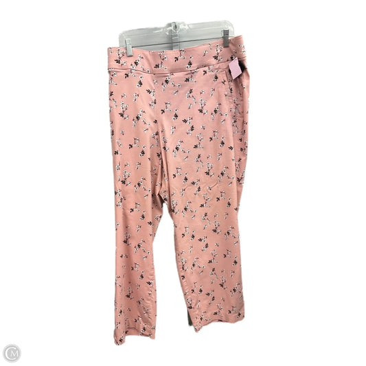 Pants Other By Lane Bryant In Floral Print, Size: 26