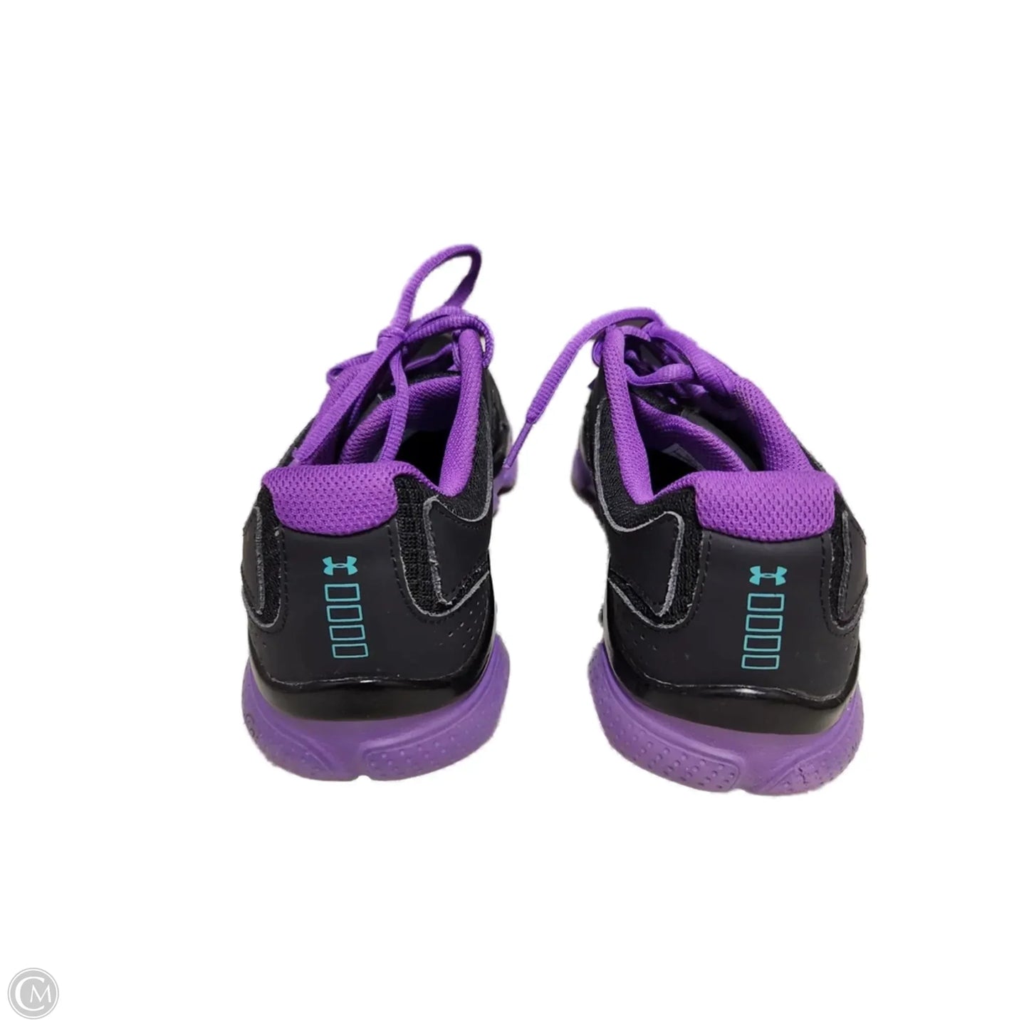 Shoes Athletic By Asics In Black & Purple, Size: 9.5