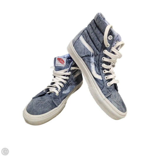Shoes Sneakers By Vans In Blue, Size: 8
