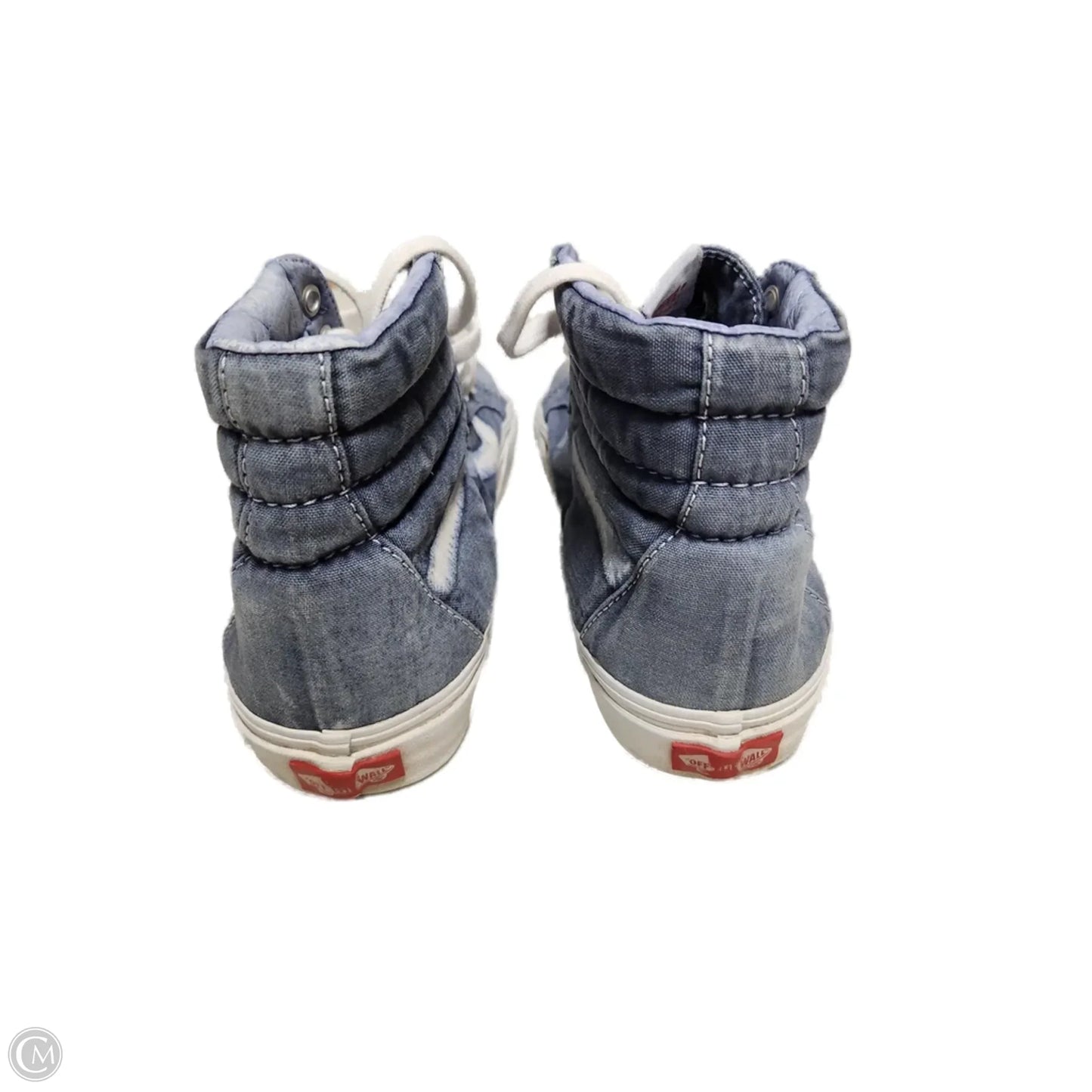 Shoes Sneakers By Vans In Blue, Size: 8