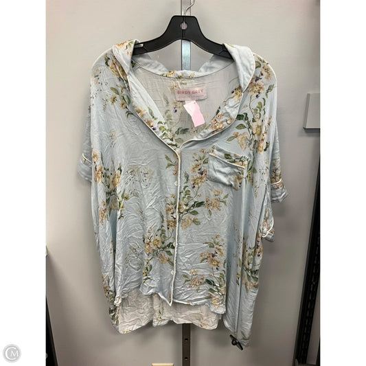 Pajamas 2pc By Clothes Mentor In Floral Print, Size: 1x
