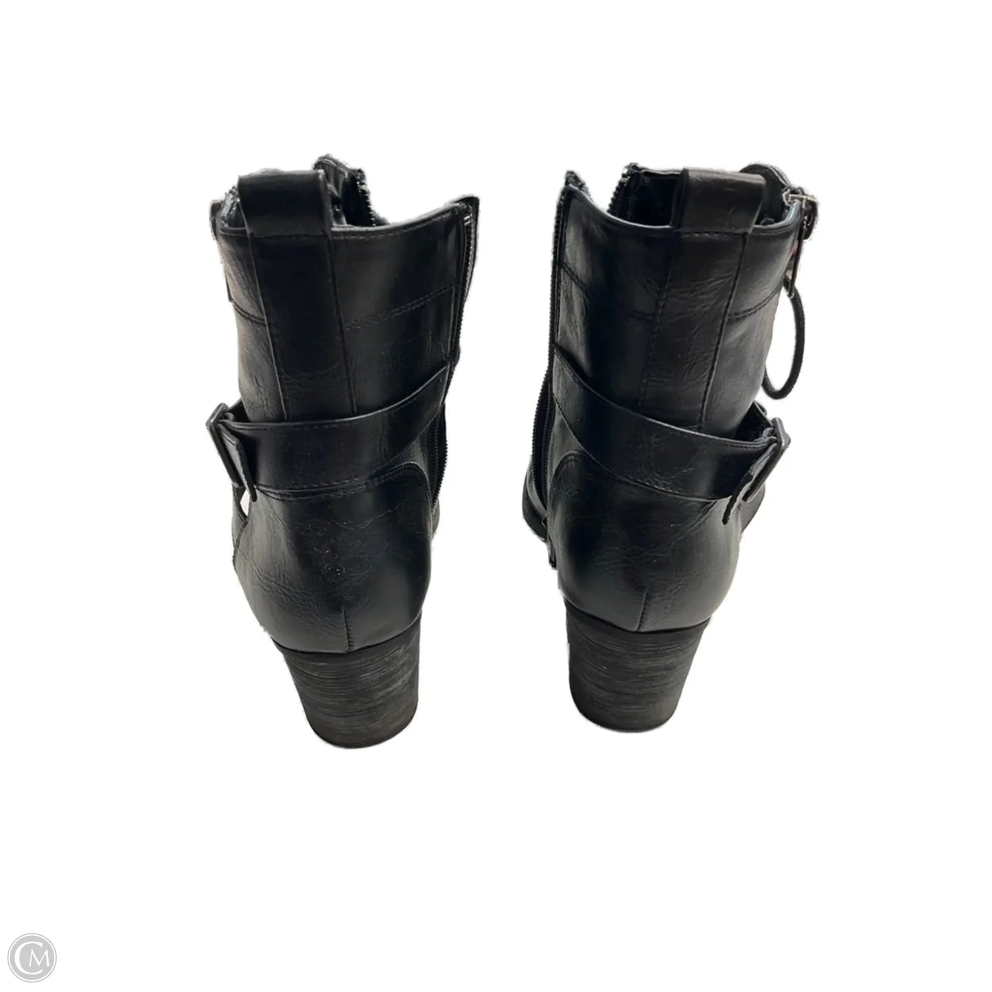 Boots Ankle Heels By Diba In Black, Size: 6