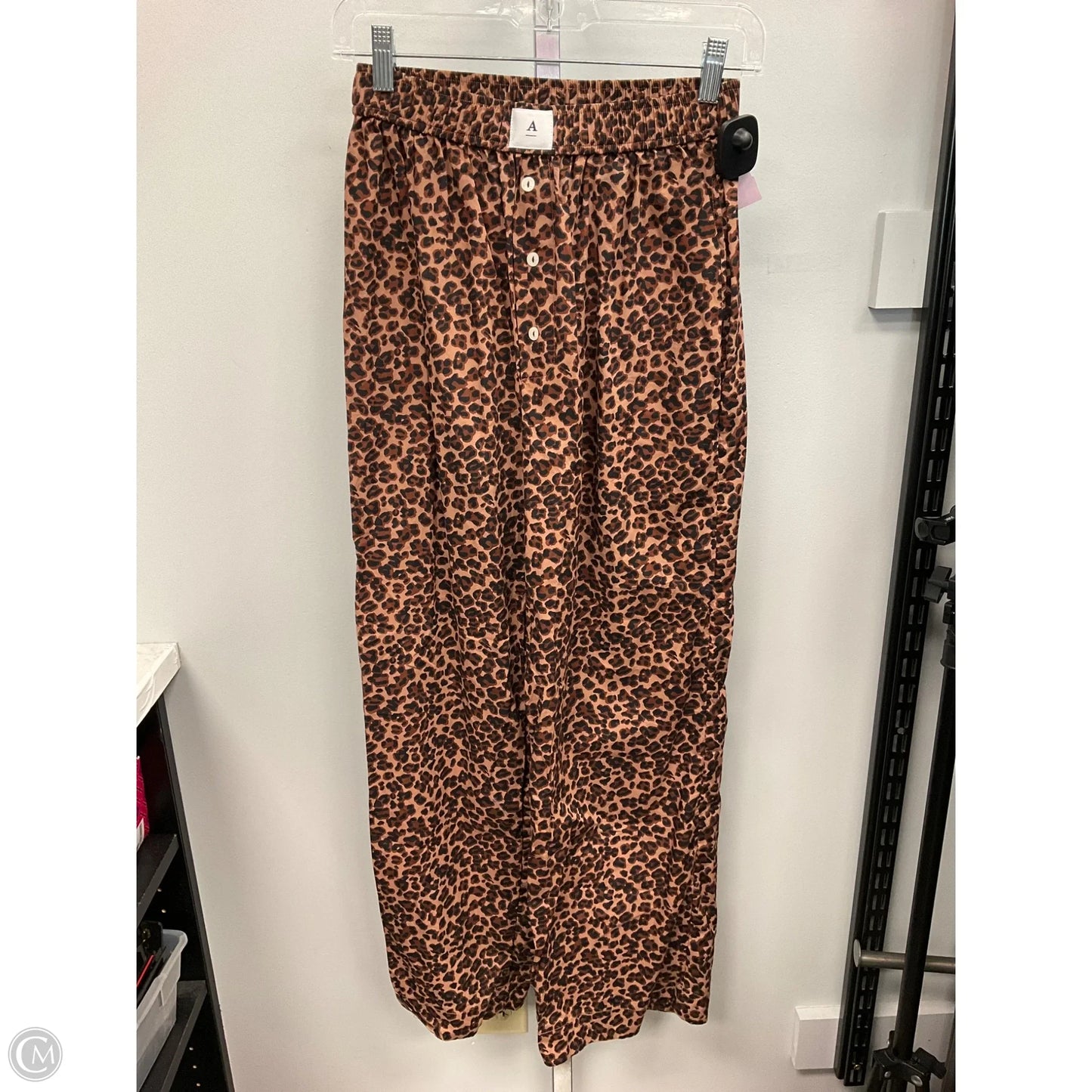 Pajama Pants By Anthropologie In Animal Print, Size: Xs