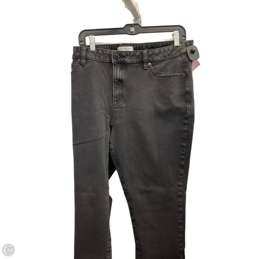 Jeans Straight By Lane Bryant In Black, Size: 20