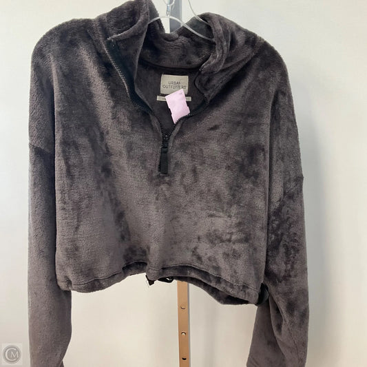 Sweatshirt Collar By Urban Outfitters In Grey, Size: L