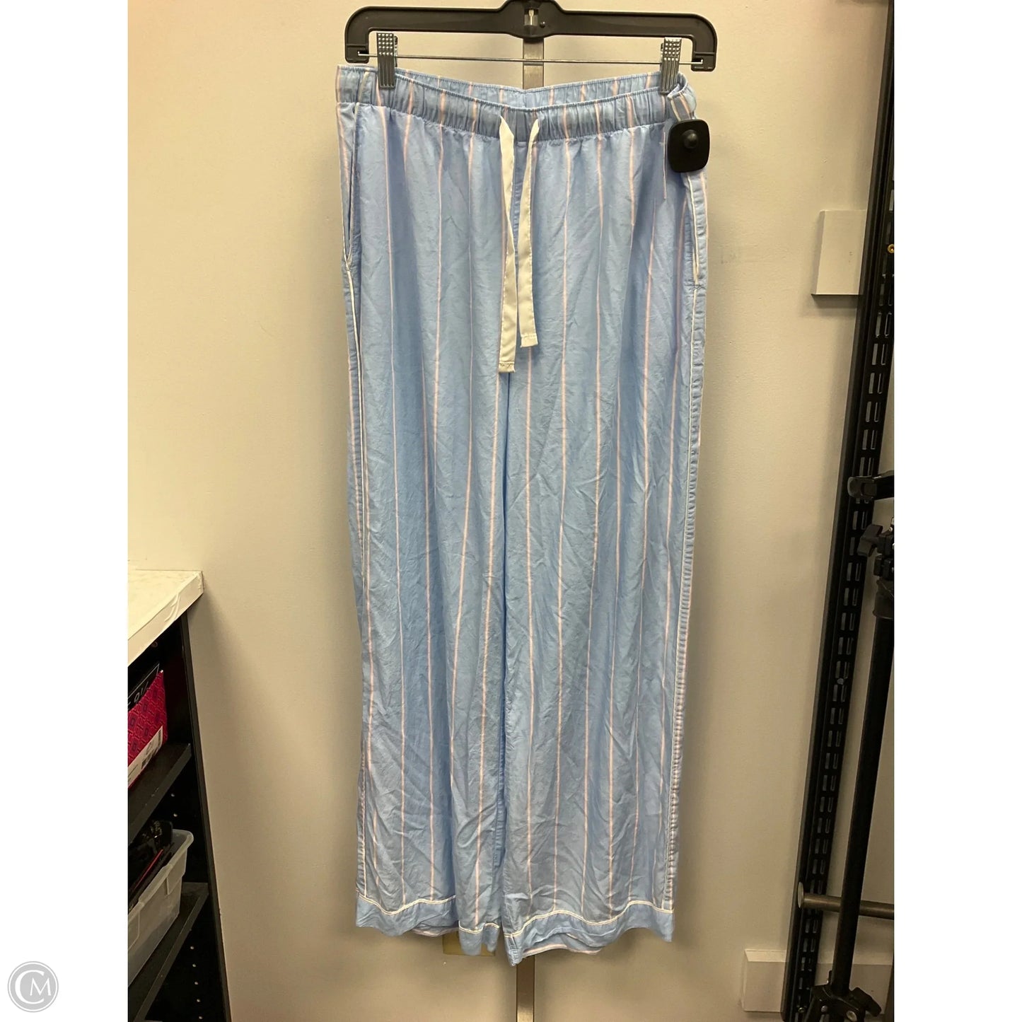 Pajama Pants By Stars Above In Striped Pattern, Size: S