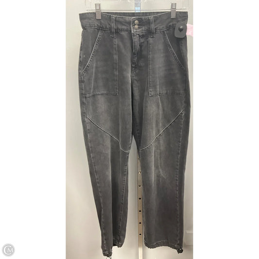 Jeans Wide Leg By Forever 21 In Black, Size: M