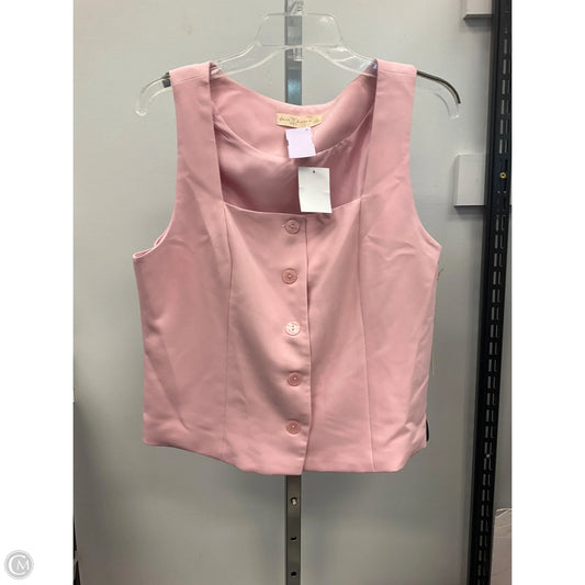 Vest Other By Clothes Mentor In Pink, Size: Xl
