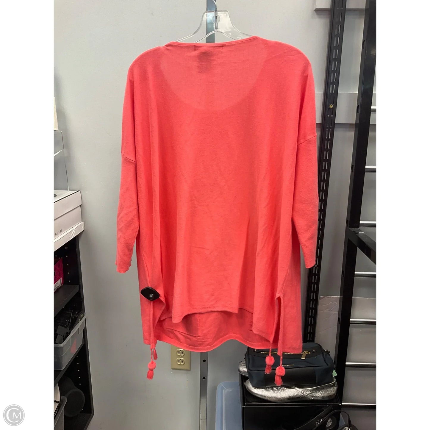 Top Long Sleeve Designer By Lilly Pulitzer In Orange, Size: M