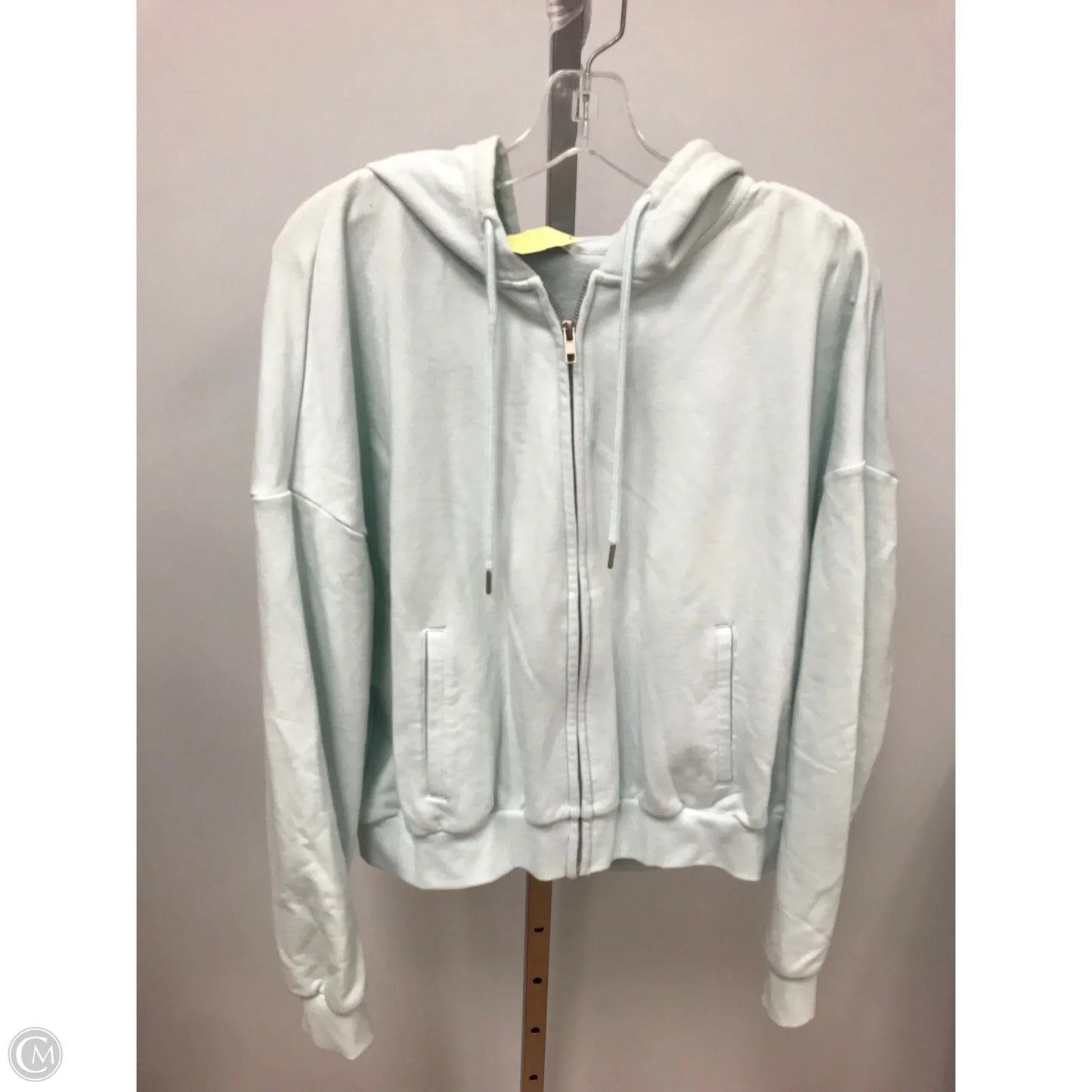 Sweatshirt Hoodie By Garage In Teal, Size: L