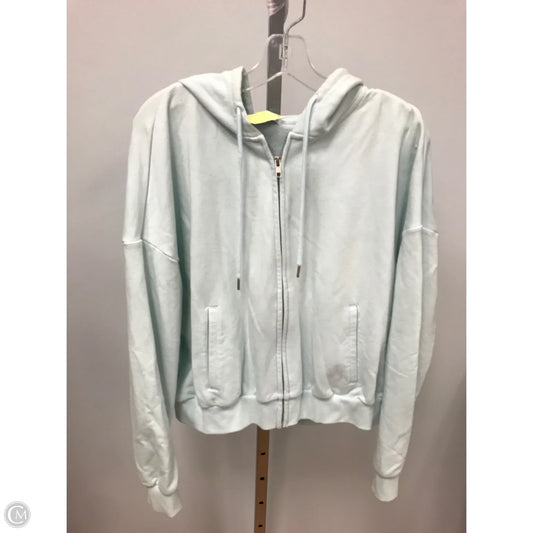 Sweatshirt Hoodie By Garage In Teal, Size: L