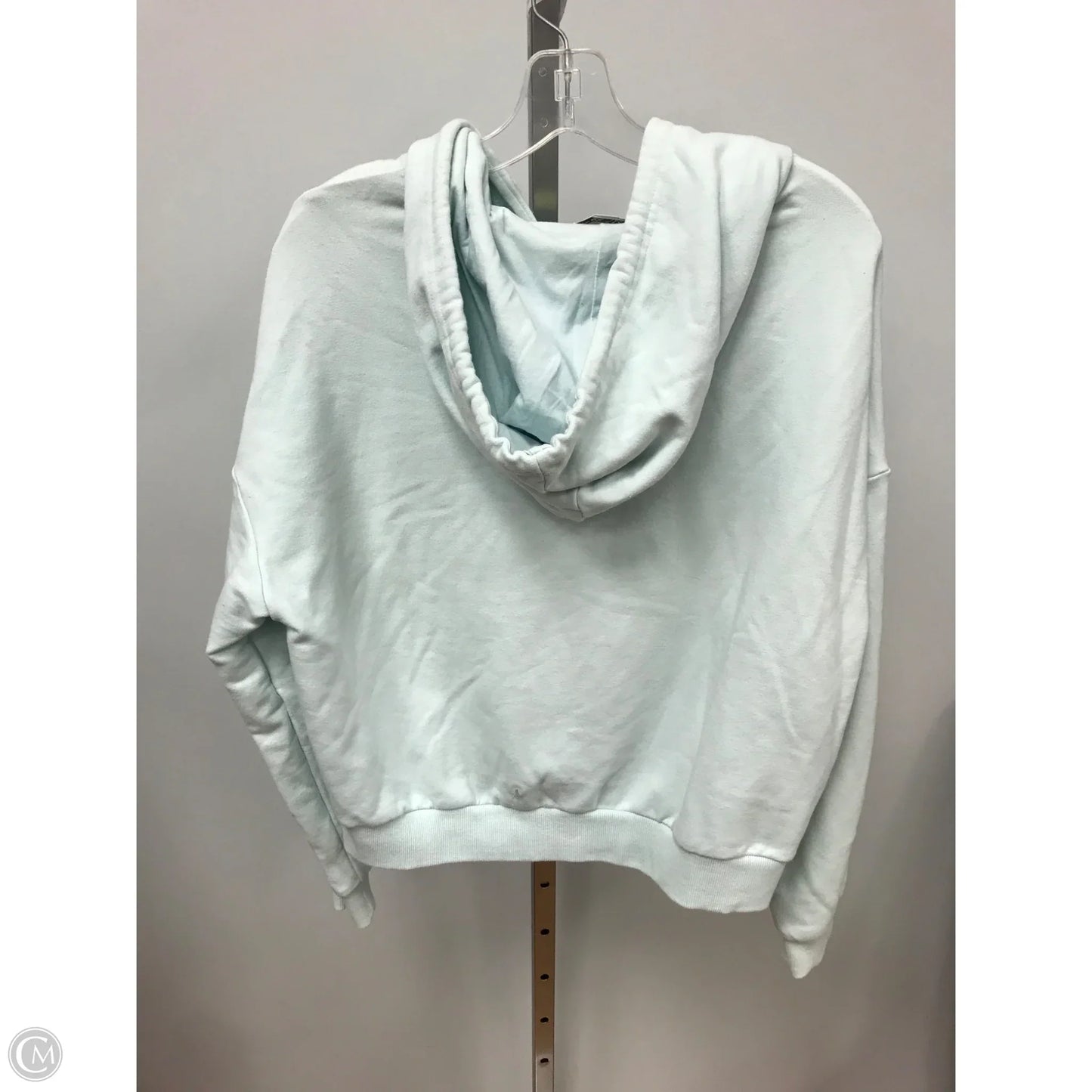 Sweatshirt Hoodie By Garage In Teal, Size: L