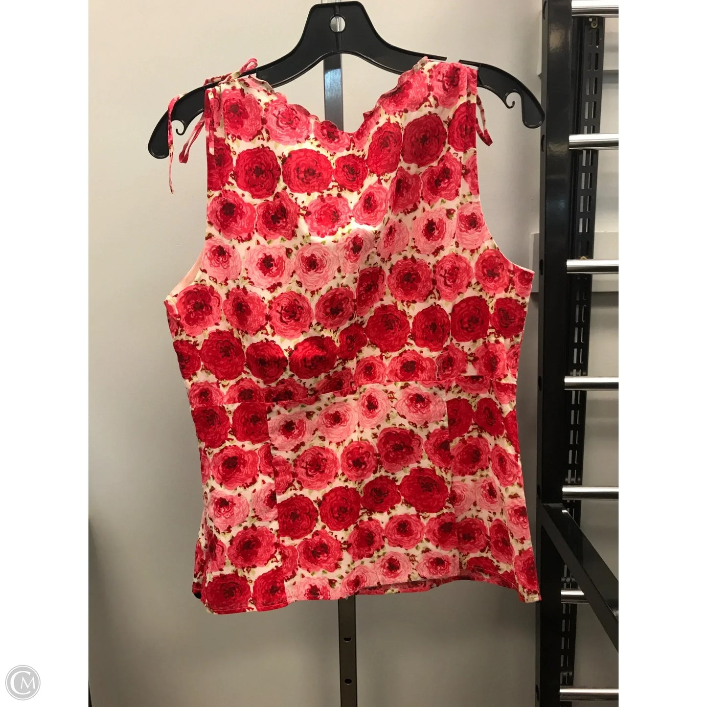 Top Sleeveless By Ann Taylor In Floral Print, Size: 12
