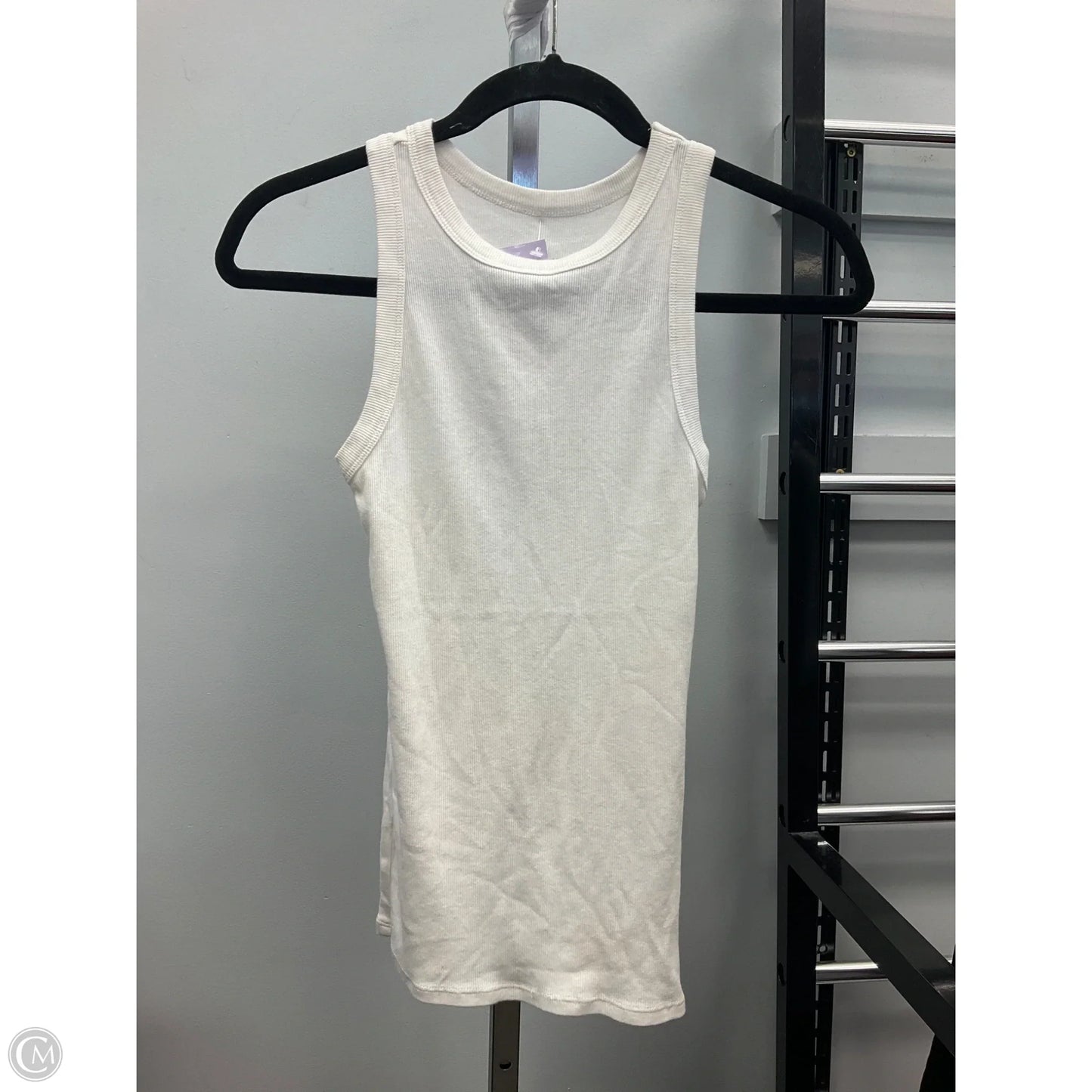 Top Sleeveless Basic By A New Day In White, Size: S