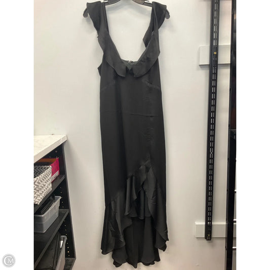 Dress Casual Maxi By Express In Black, Size: 12