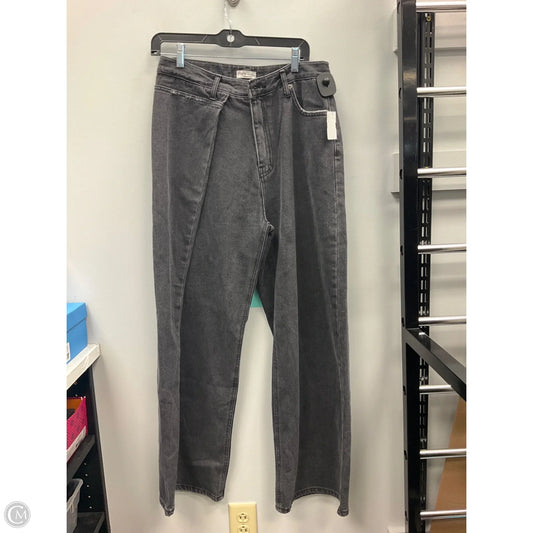 Jeans Wide Leg By Clothes Mentor In Grey, Size: L