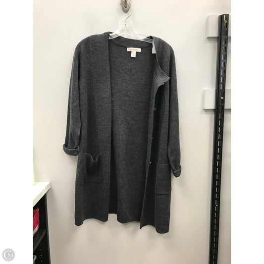 Cardigan By Ellen Tracy In Grey, Size: M