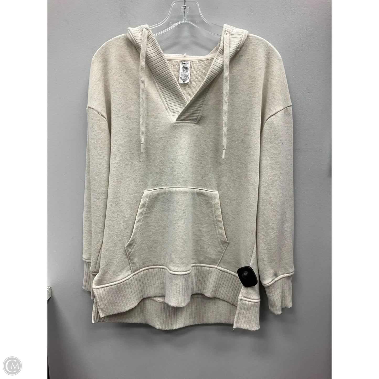 Sweatshirt Hoodie By Rbx In Cream, Size: M