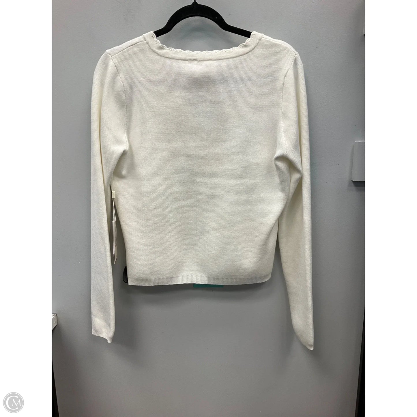 Cardigan By Cyrus In White, Size: S