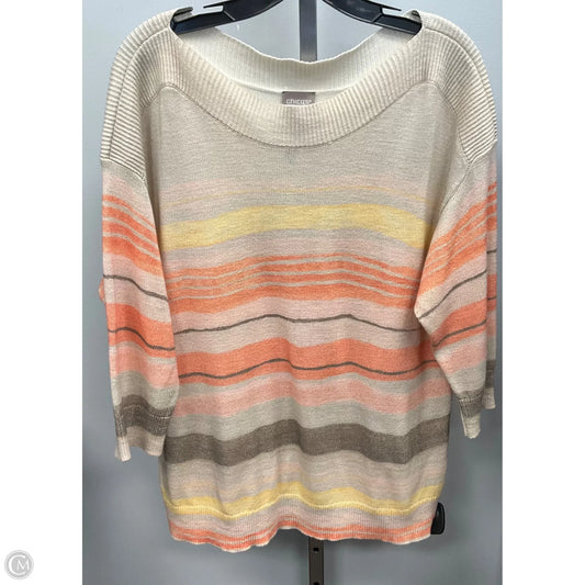 Sweater By Chicos In Multi-colored, Size: L