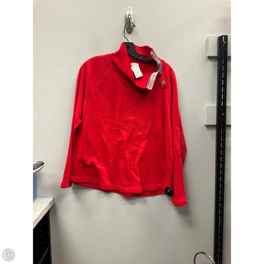 Top Long Sleeve By J. Crew In Red, Size: L