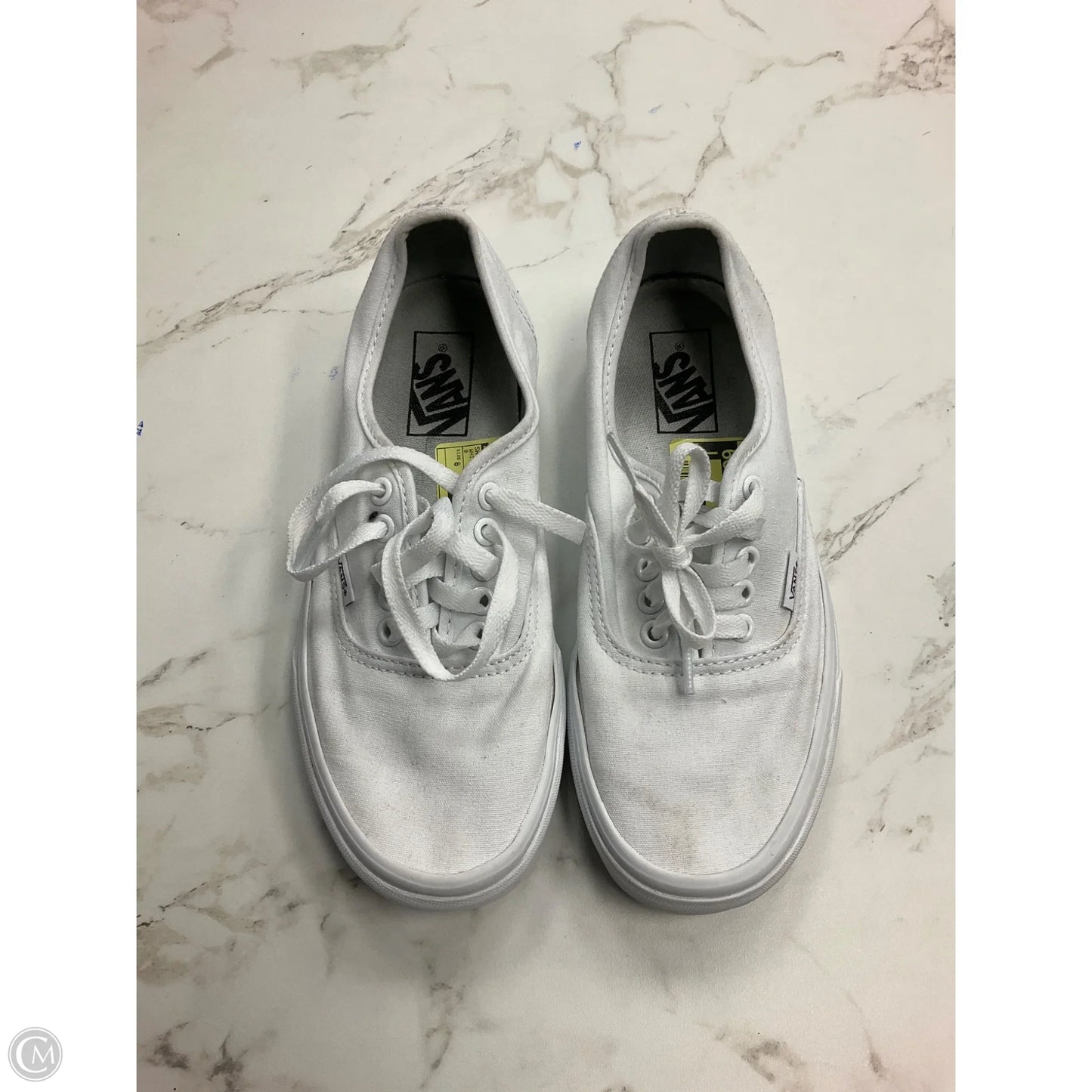 Shoes Sneakers By Vans In White, Size: 8