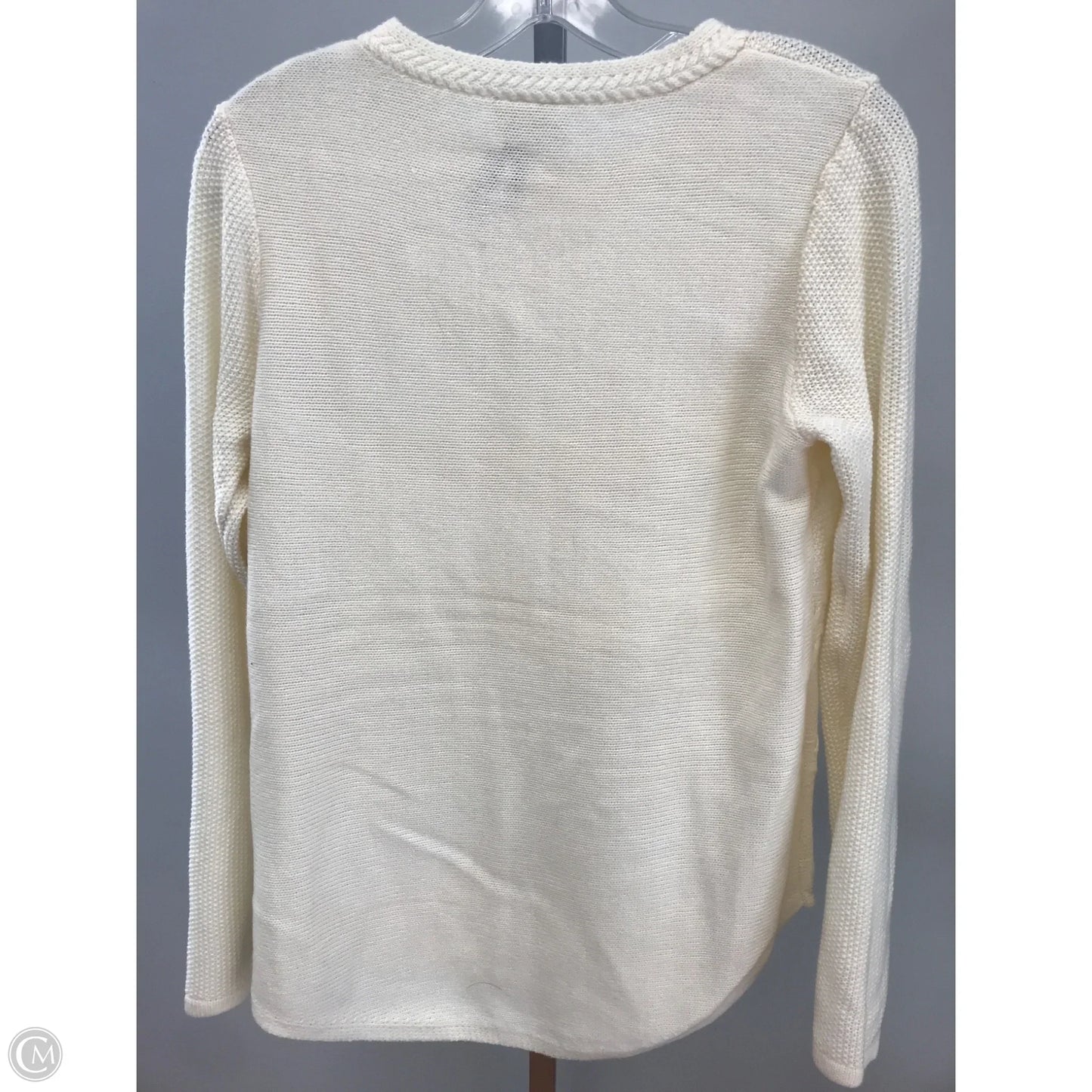 Sweater By St Johns Bay In Cream, Size: S