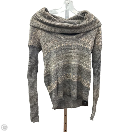 Sweater By Free People In Grey & Tan, Size: Xs