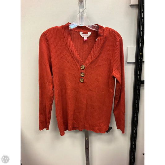 Top Long Sleeve By No Boundaries In Orange, Size: Xxl