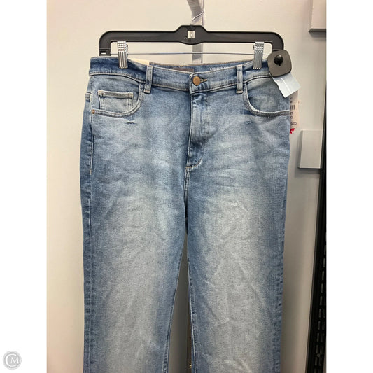 Jeans Flared By Dl1961 In Blue Denim, Size: 10