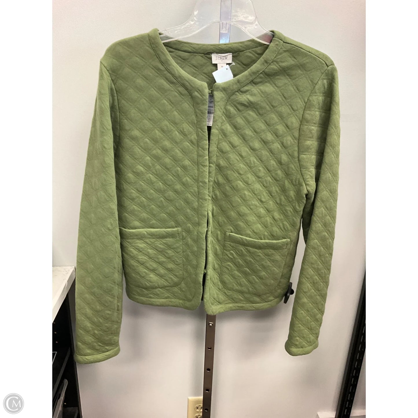 Sweater Cardigan By J. Crew In Green, Size: S