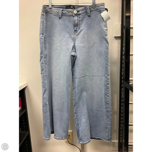 Jeans Wide Leg By 1822 Denim In Blue Denim, Size: 10
