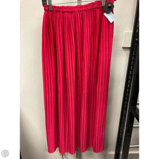Skirt Maxi By Banana Republic In Pink, Size: S