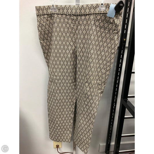 Pants Dress By Roz And Ali In Black & Cream, Size: 18