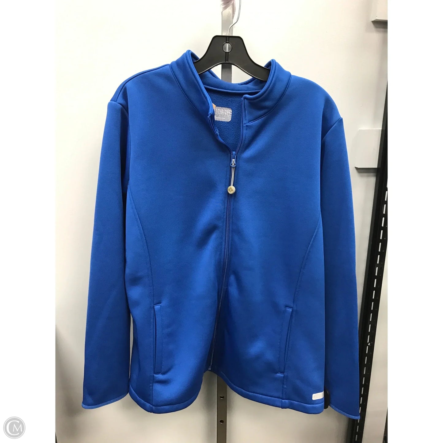 Athletic Jacket By Clothes Mentor In Blue, Size: Xl