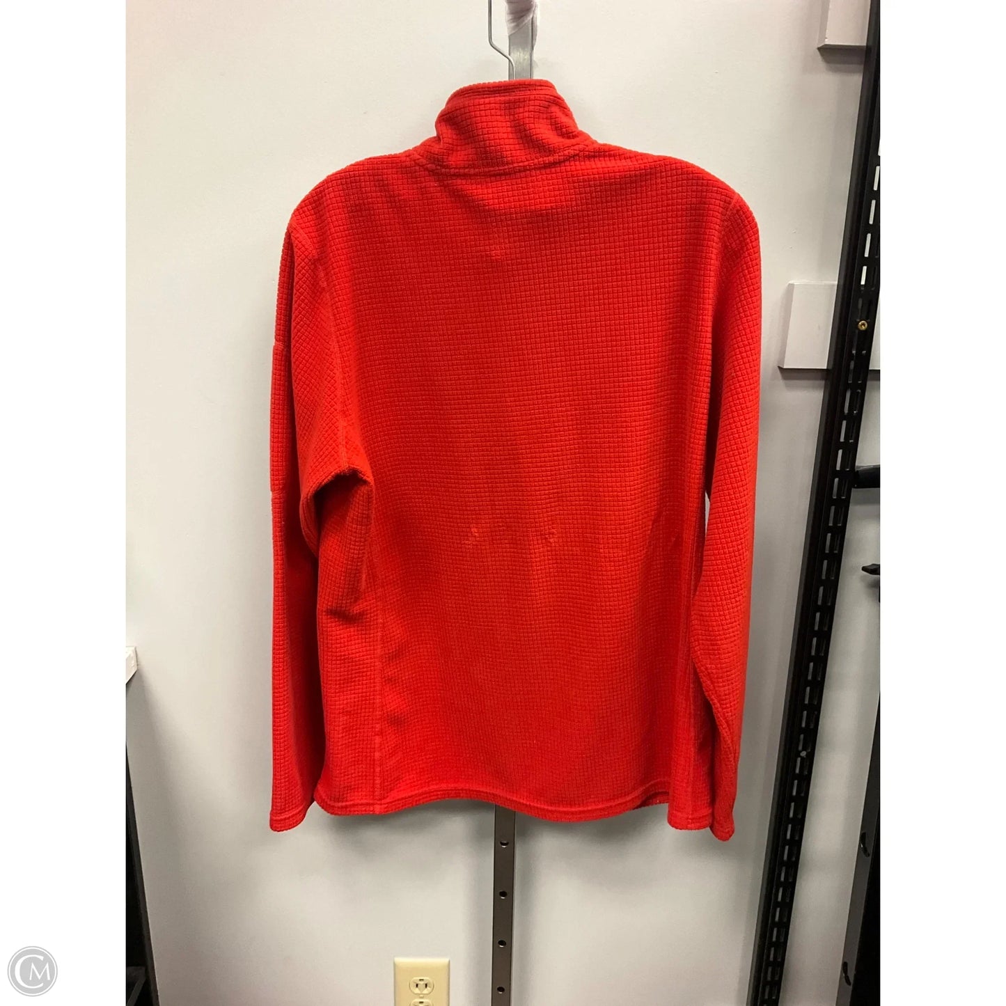 Athletic Fleece By Orvis In Orange & Purple, Size: L