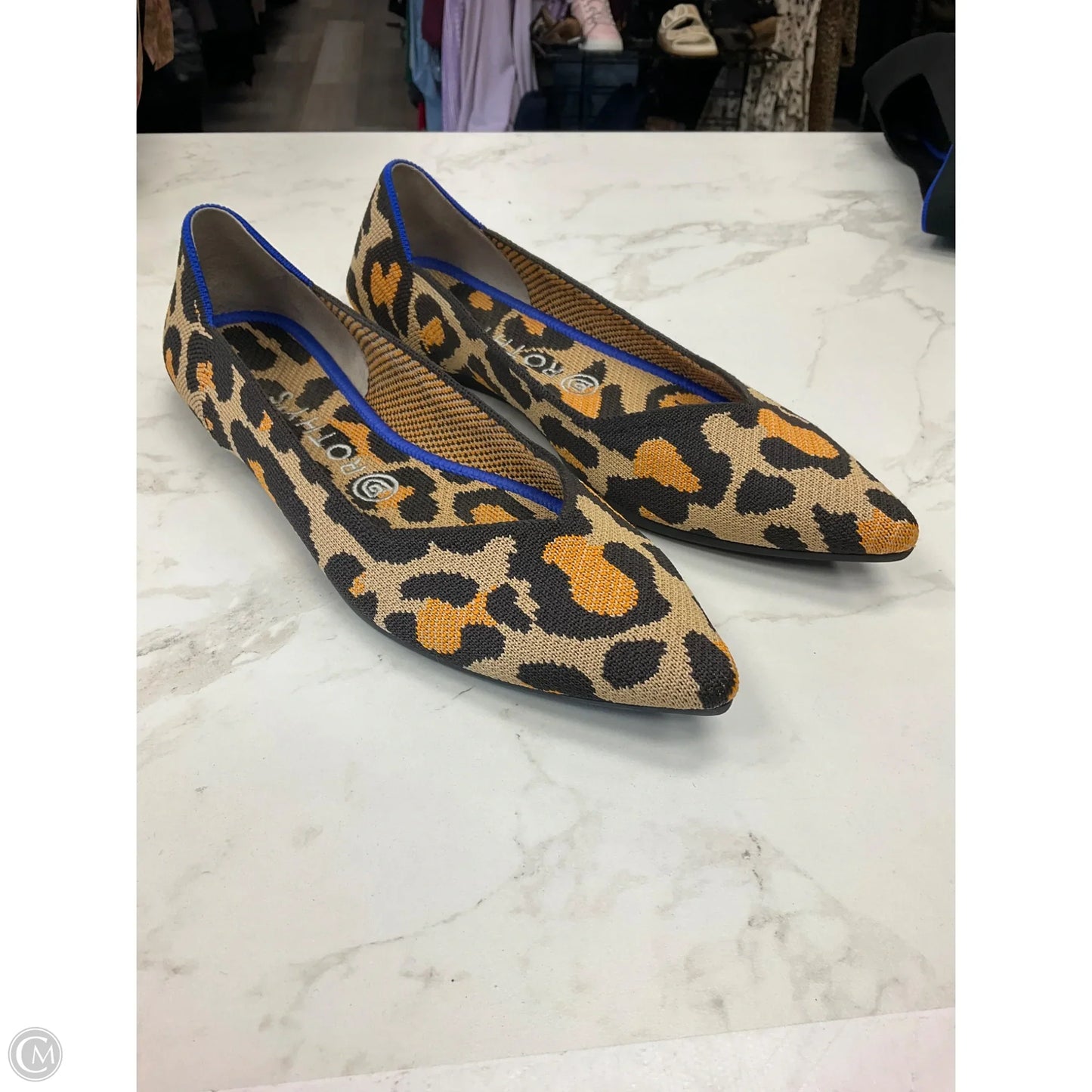Shoes Flats By Rothys In Animal Print, Size: 9